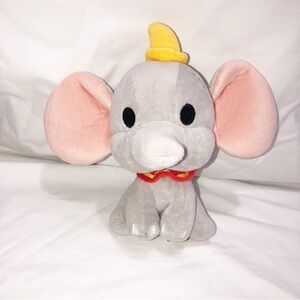 Dumbo Vintage Disney Parks Plush 9” Stuffed Animal Year 2000 Embroidered Small